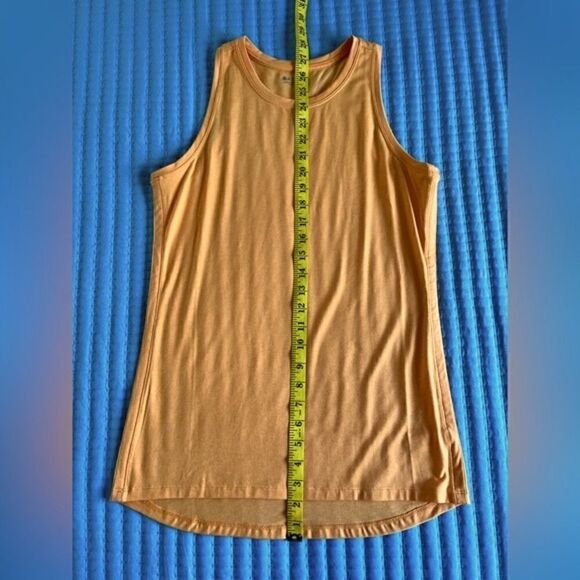 Athleta Women's Size Small High Neck Super Soft Tank, Tangerine Orange NWOT - Picture 6 of 14